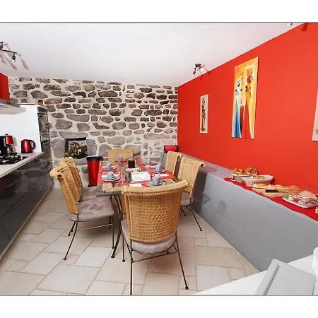 Ferme Du Pic D'allier לינה וארוחת בוקר Saint-Martin-le-Supérieur